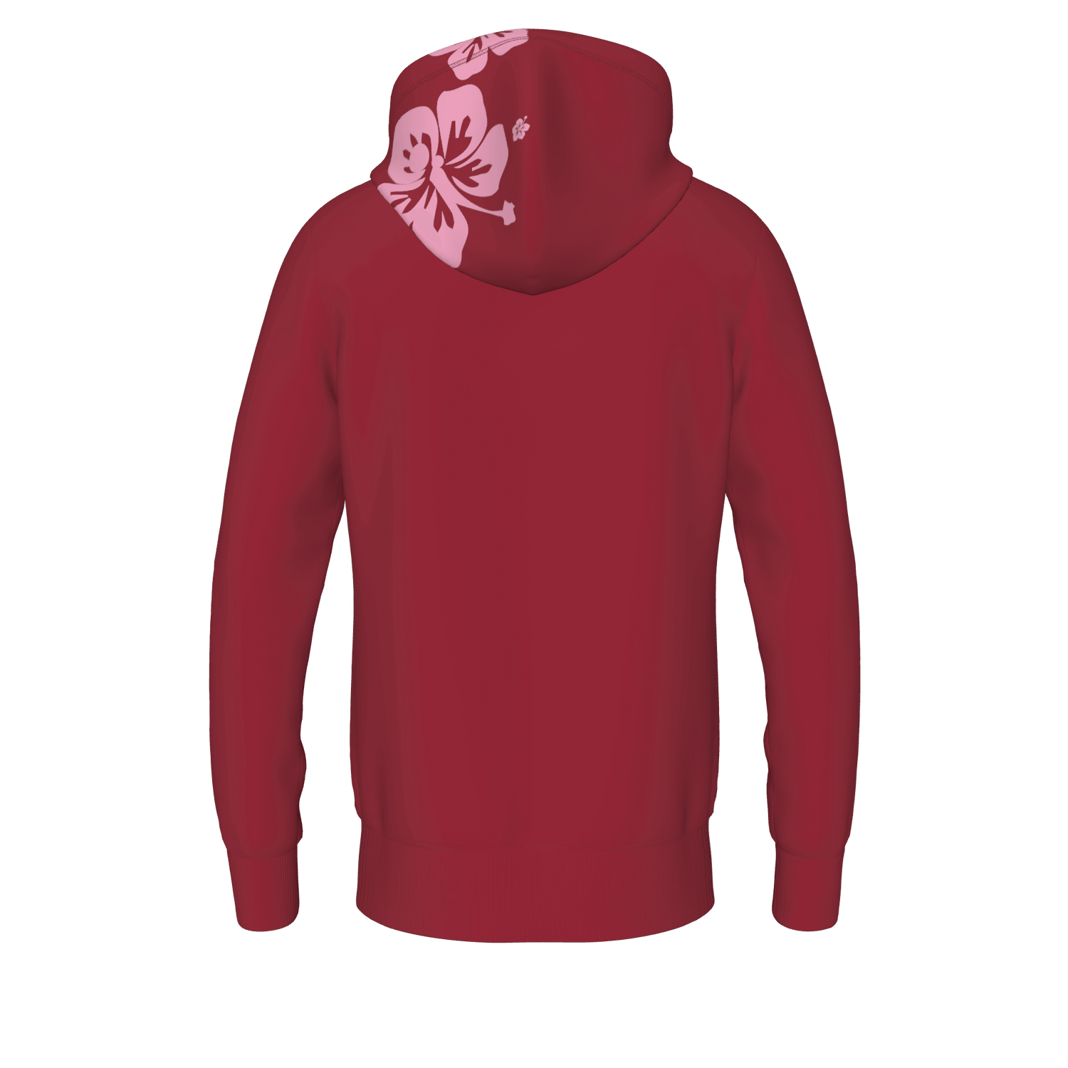 Capuzino - Hooded Sweat Women - darkred