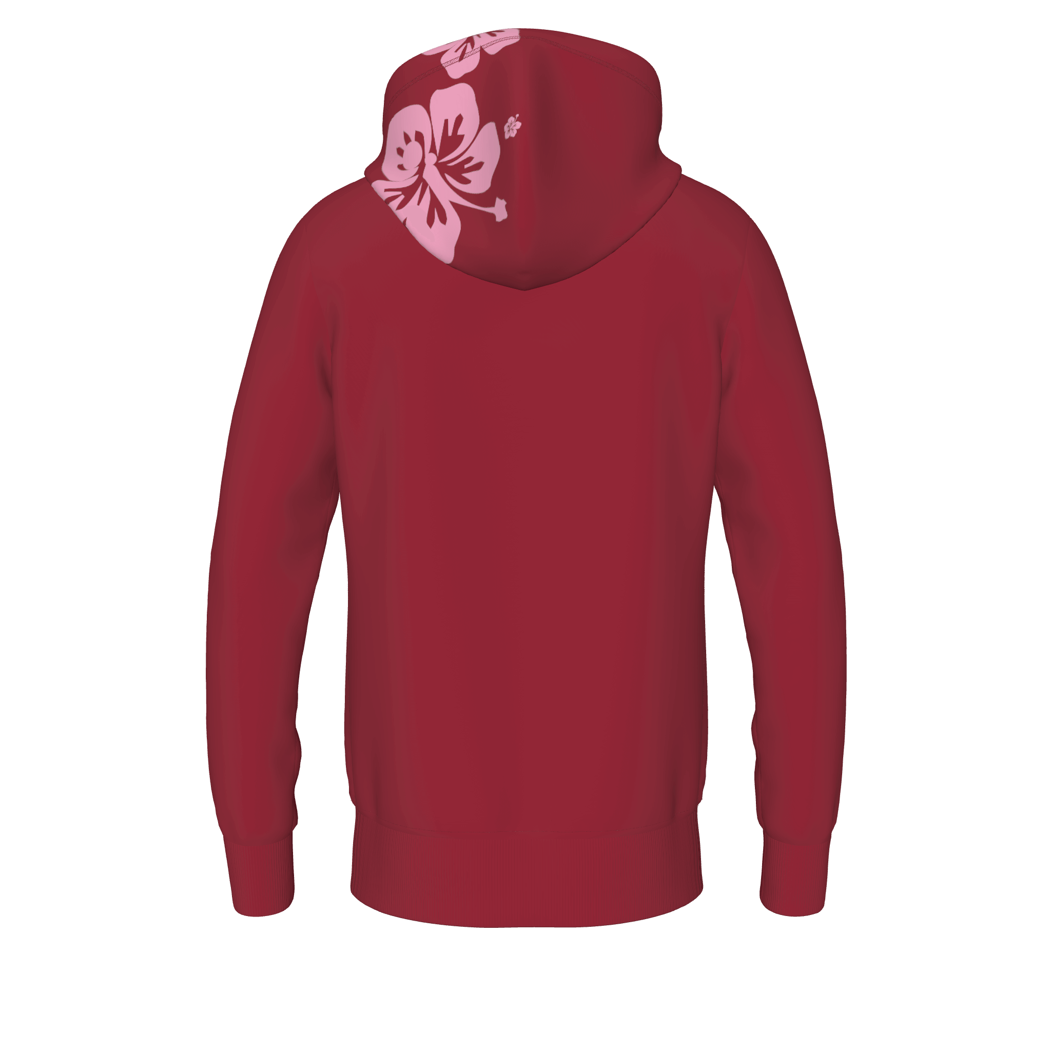 Capuzino - Hooded Sweat Women - darkred