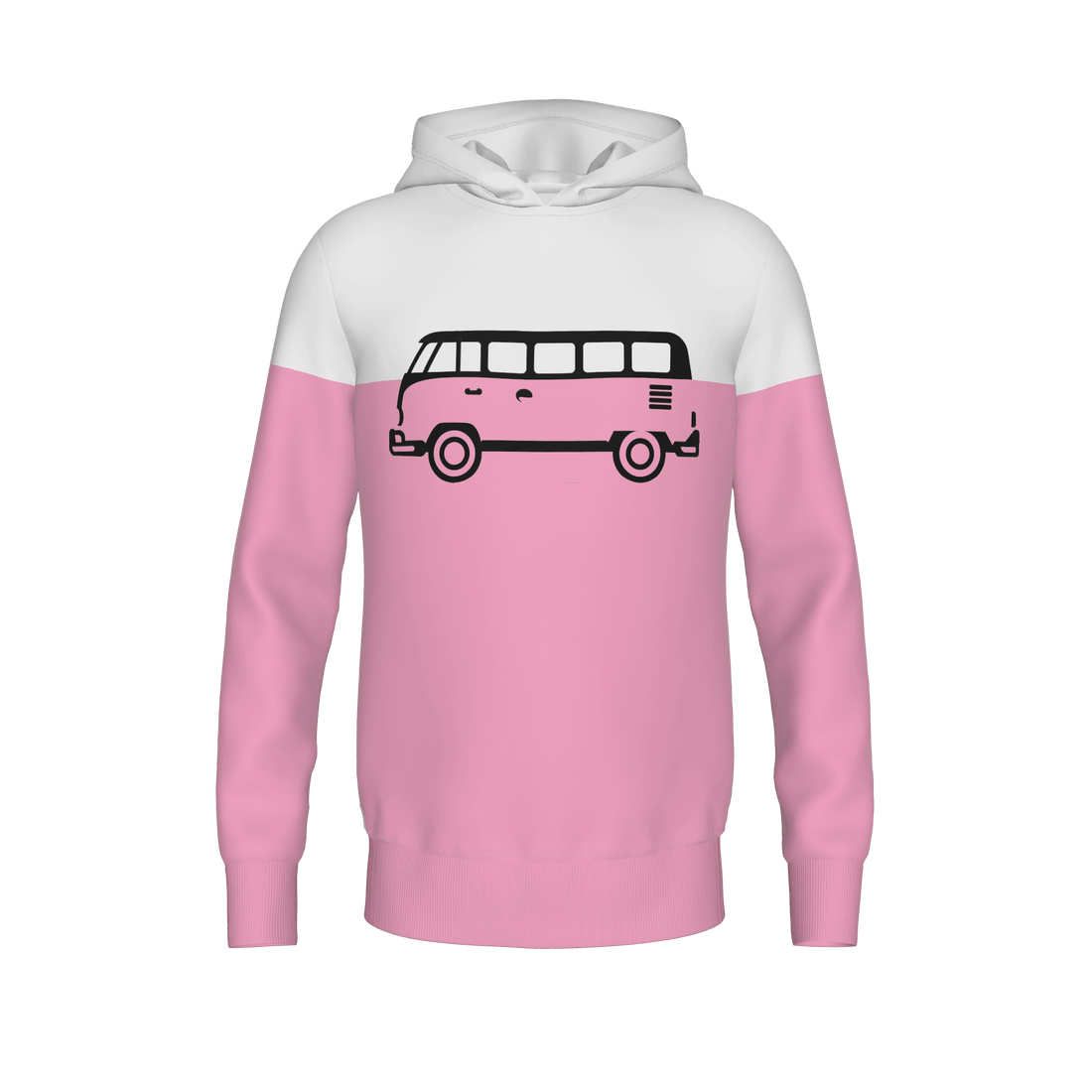 Lovelingsteil - Hooded Sweat - pink-offwhite