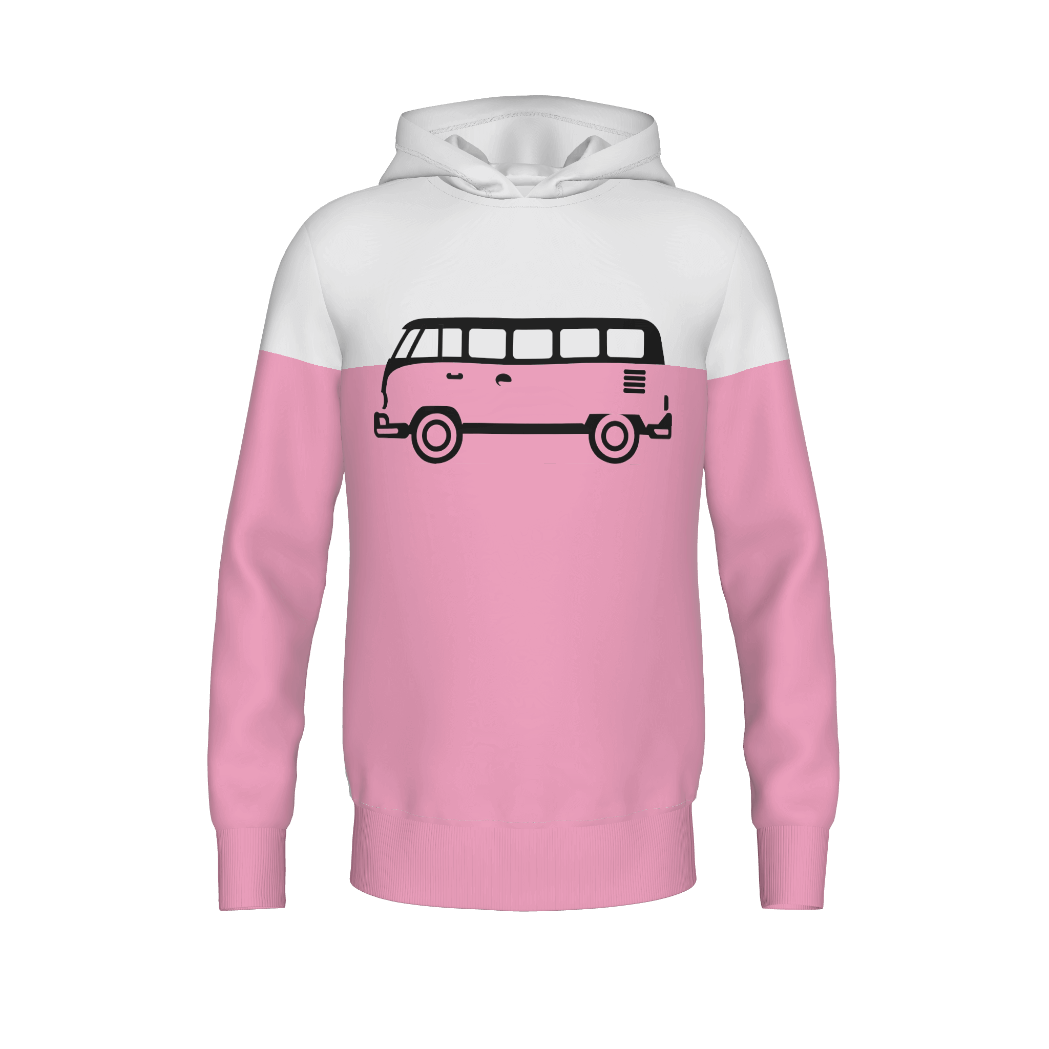 Lovelingsteil - Hooded Sweat - pink-offwhite