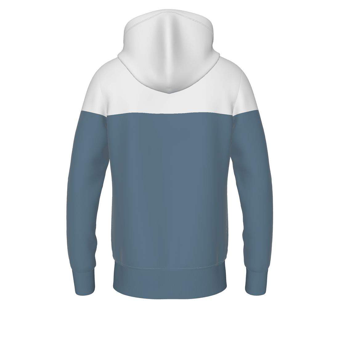 Lovelingsteil - Hooded Sweat - bluegrey-offwhite