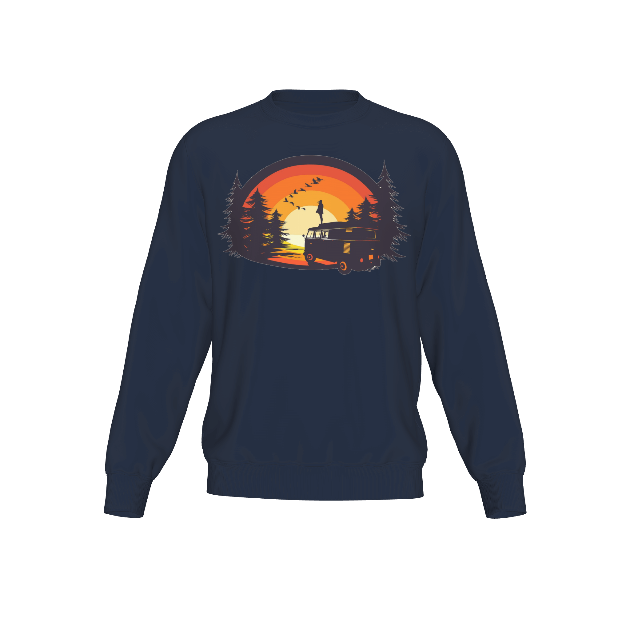 Homesweathome - Crew Neck Sweat - darknavy