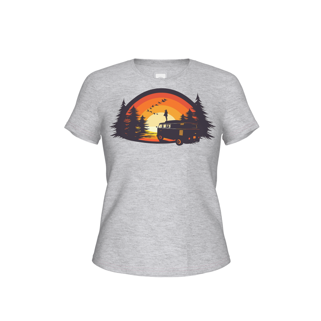 Rausblick - T-Shirt Women - greymelange