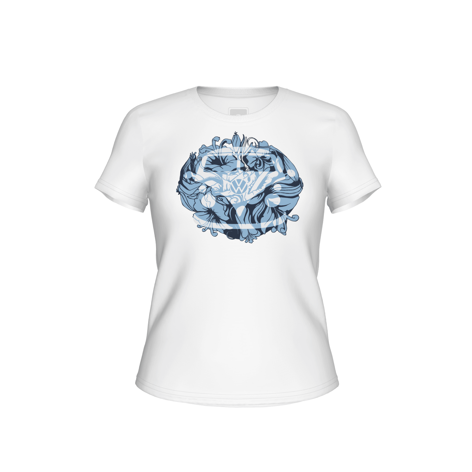 Hibisbus - T-Shirt Women - offwhite