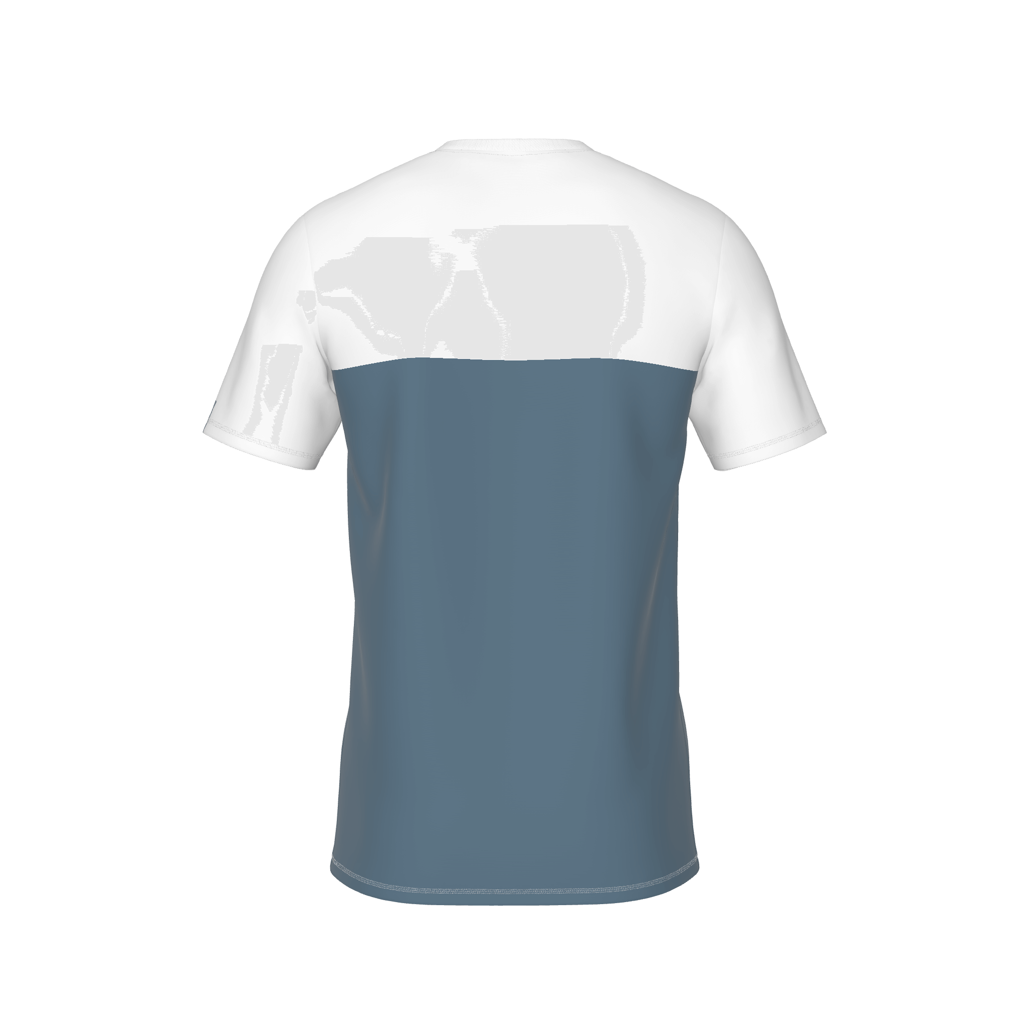 Träumweiter - T-Shirt - bluegrey-offwhite