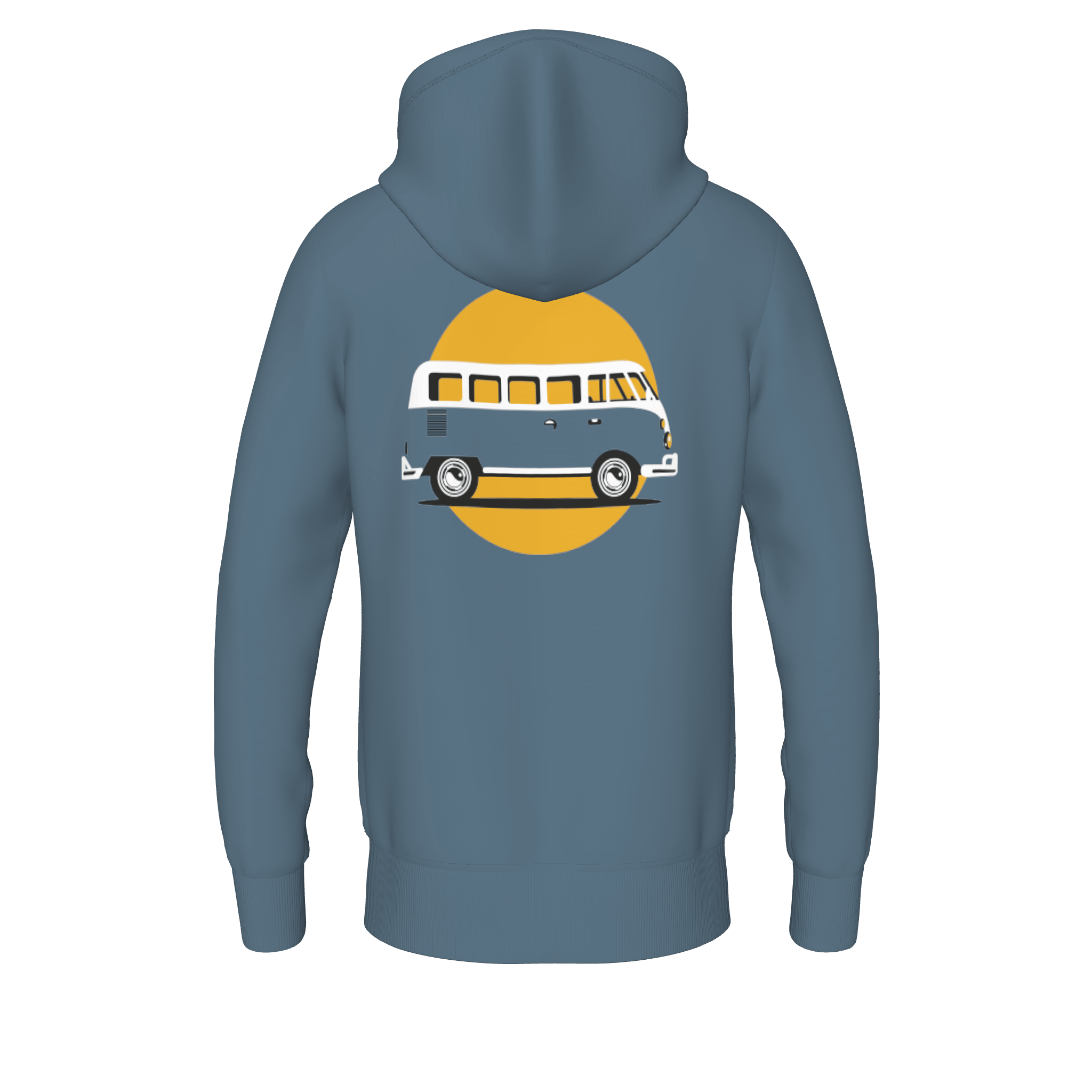 Offroad - Hooded Sweat - bluegrey