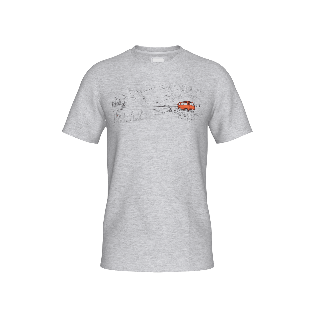 Seeyou - T-Shirt - greymelange