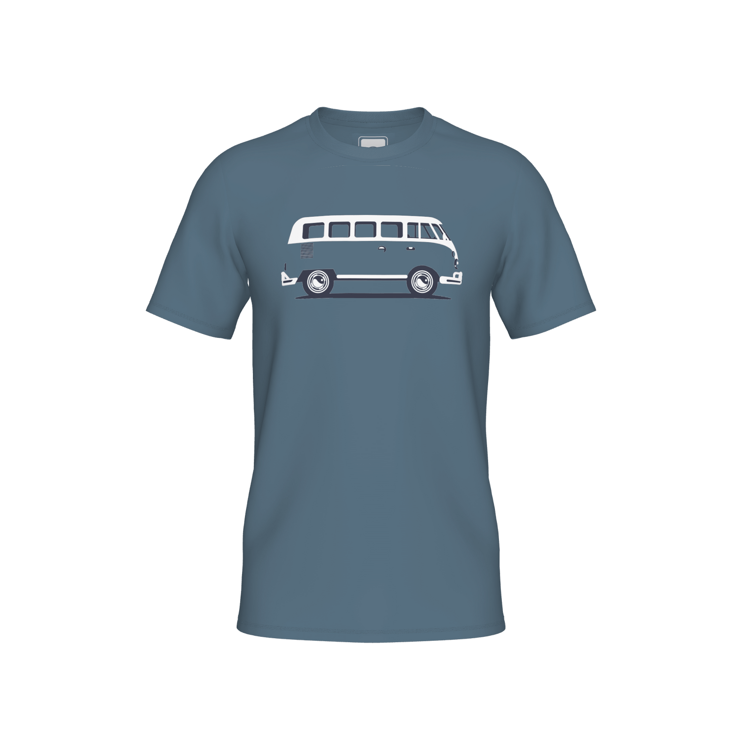 Big-T - T-Shirt - bluegrey