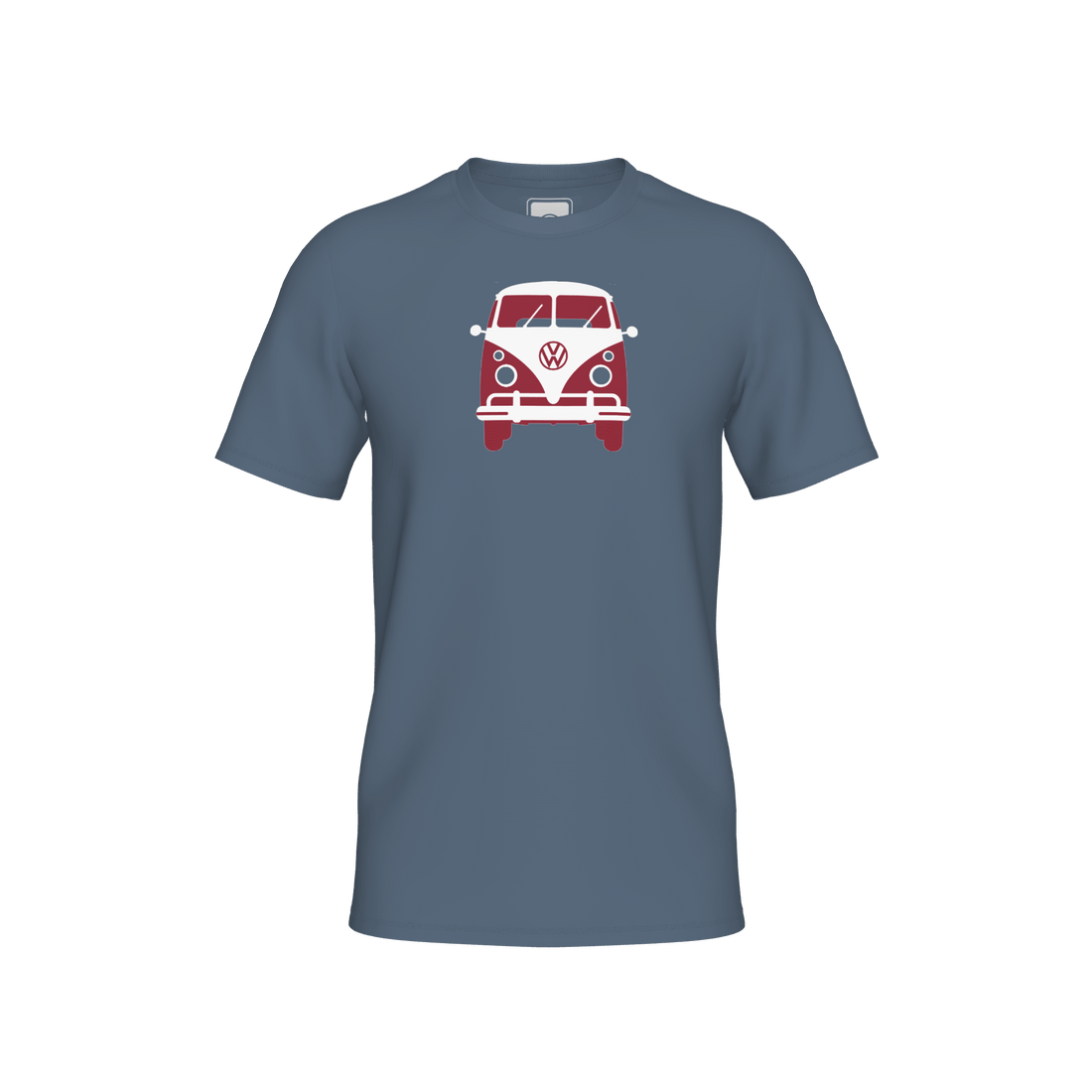 Splitty - T-Shirt - bluegrey