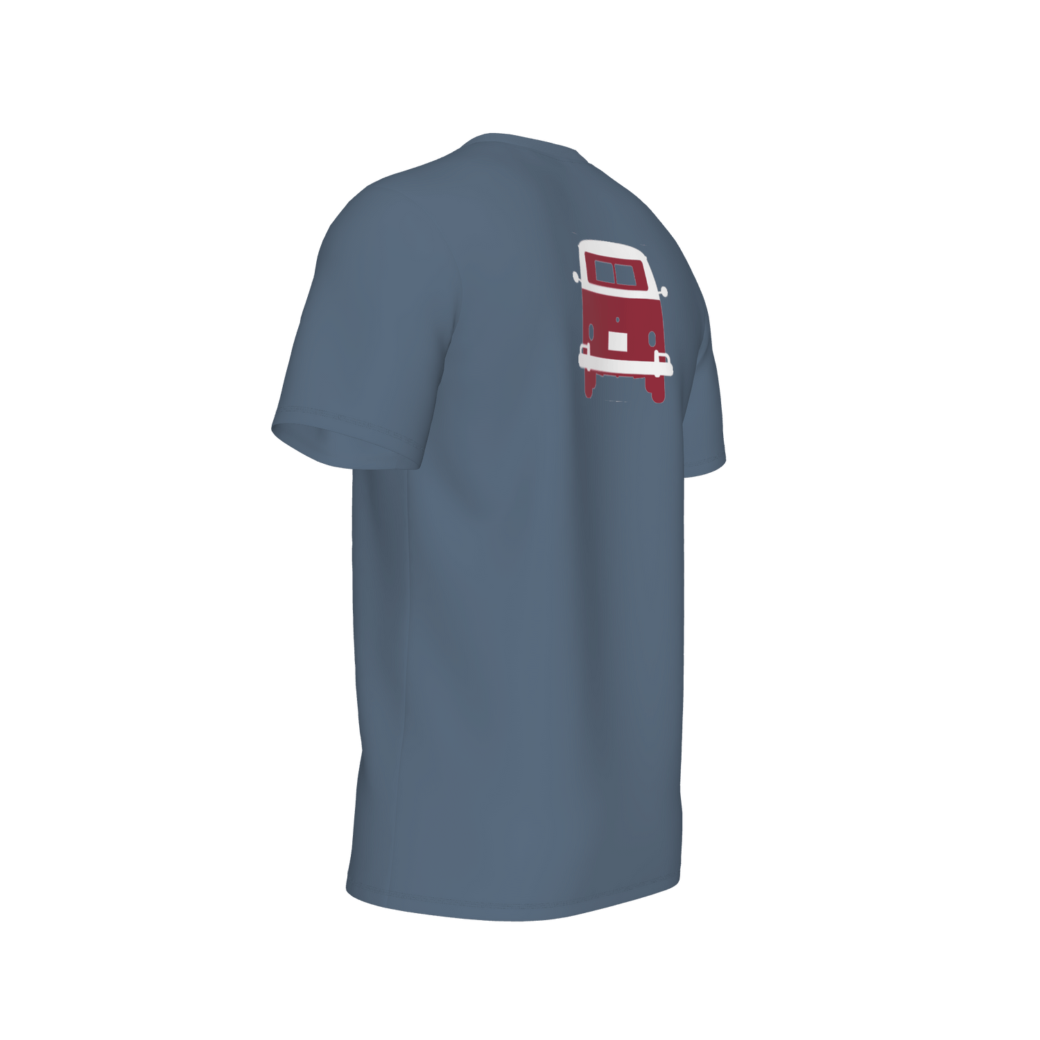 Splitty - T-Shirt - bluegrey