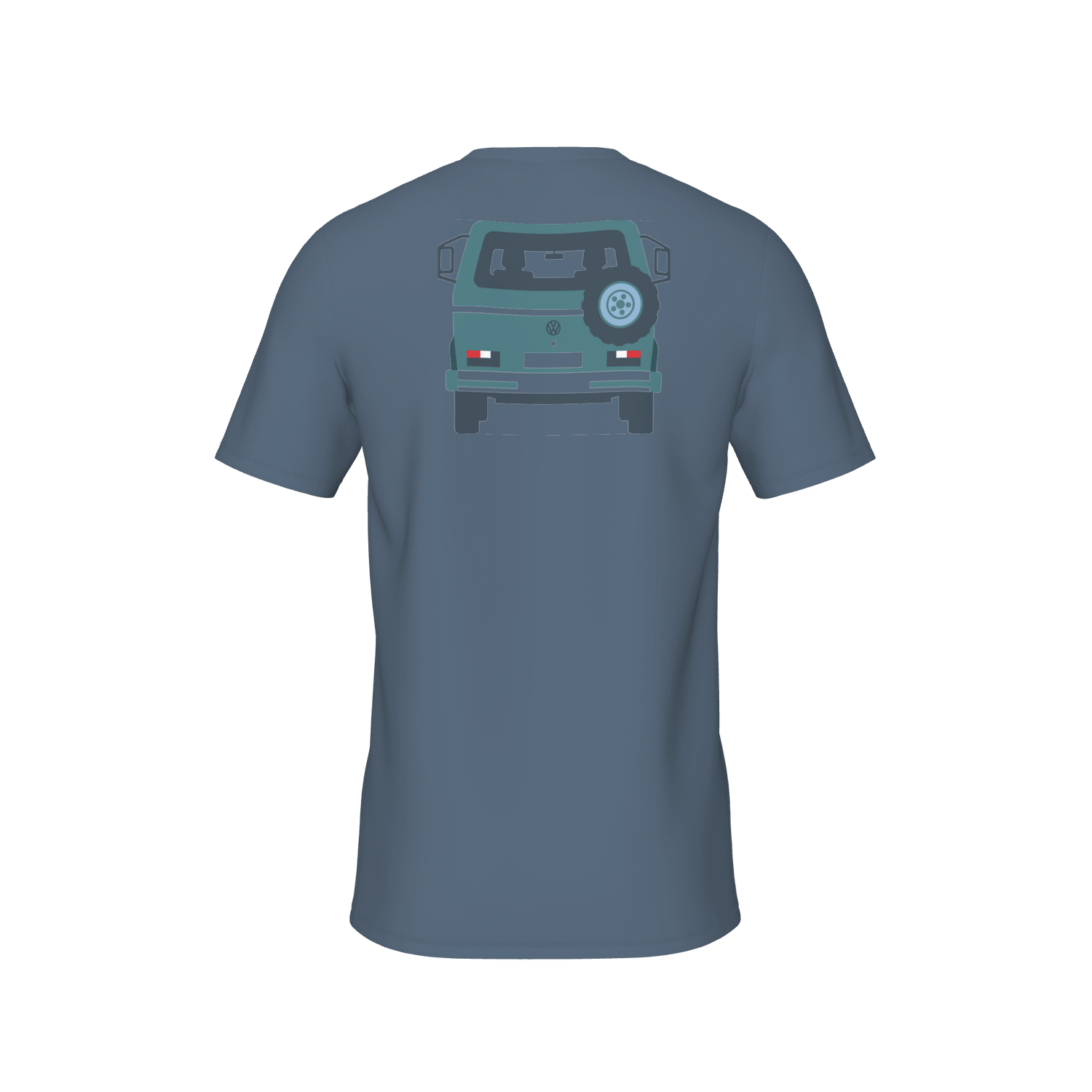 VoBuhiBu - T-Shirt - bluegrey