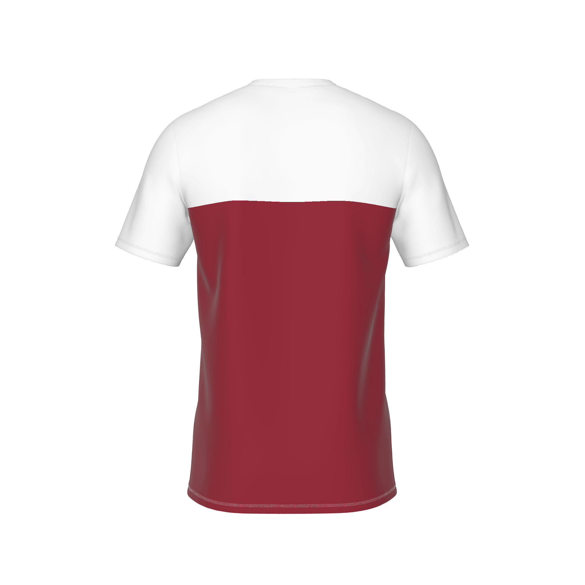 Träumweiter - T-Shirt - darkred-offwhite