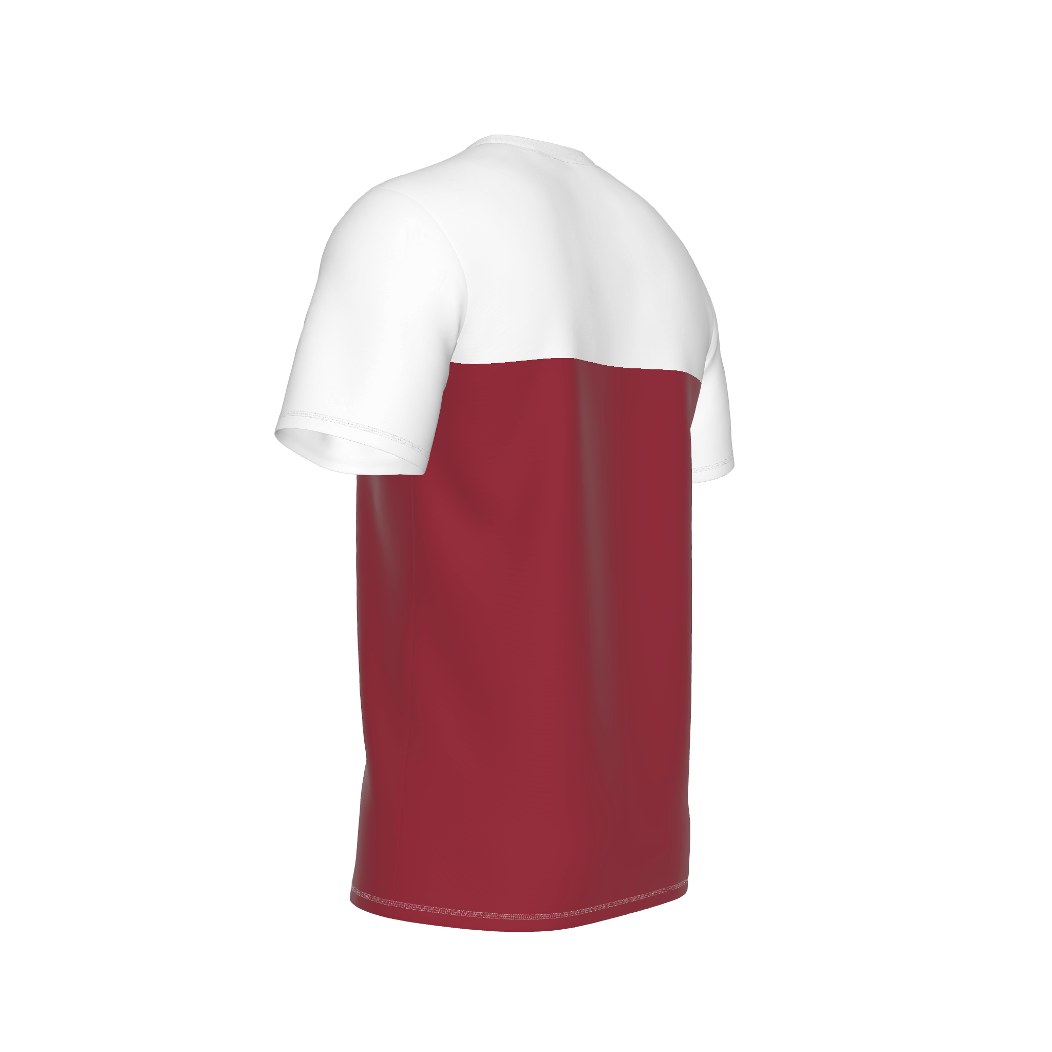 Träumweiter - T-Shirt - darkred-offwhite