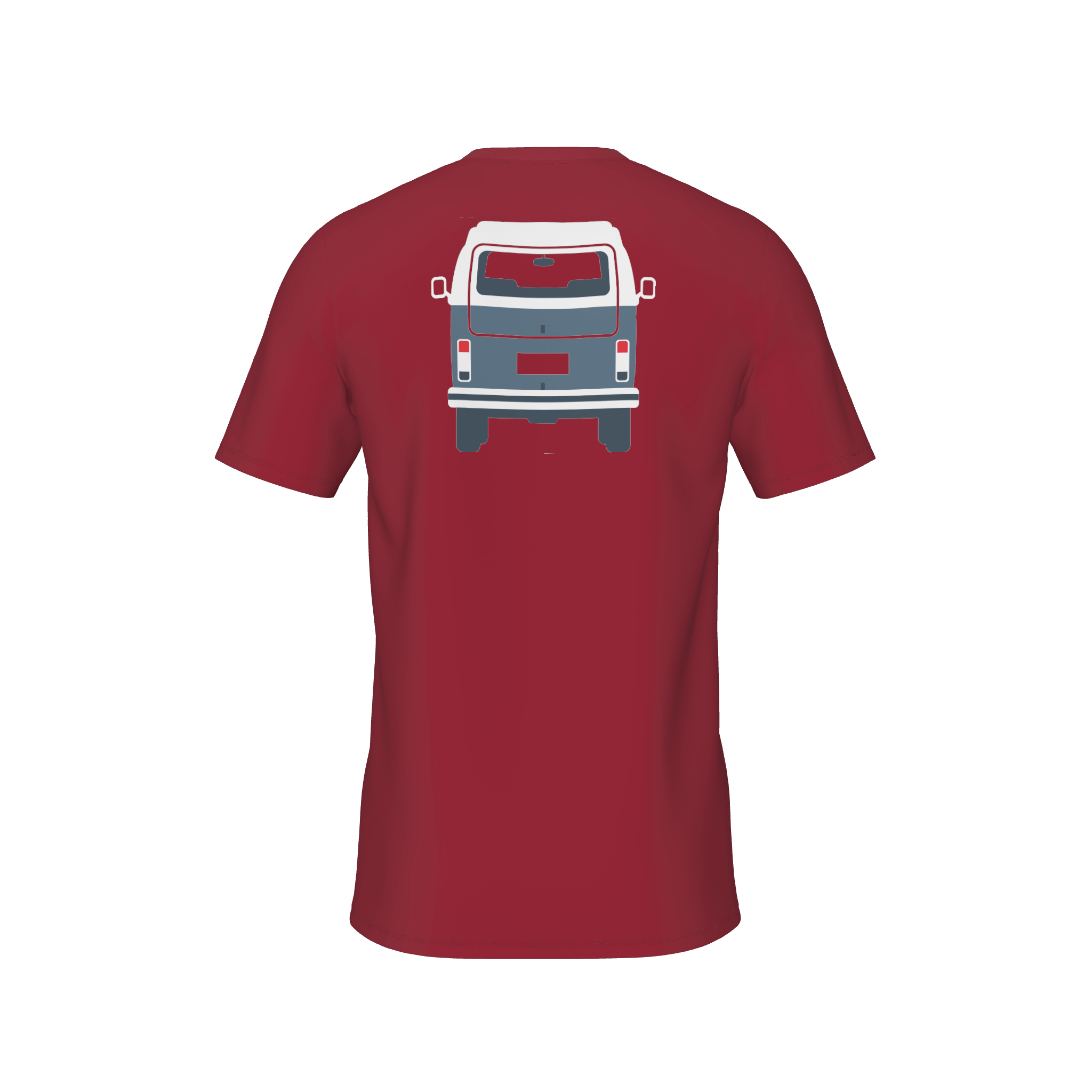 Baywindow - T-Shirt - darkred