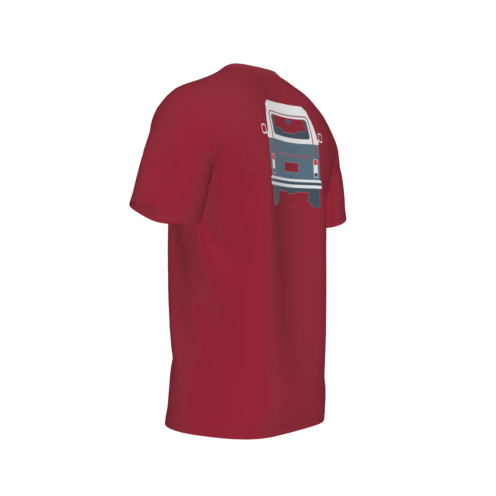 Baywindow - T-Shirt - darkred