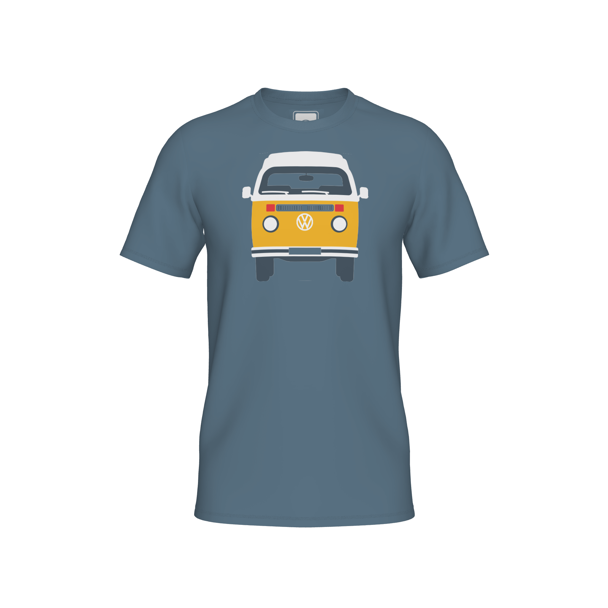 Baywindow - T-Shirt - bluegrey