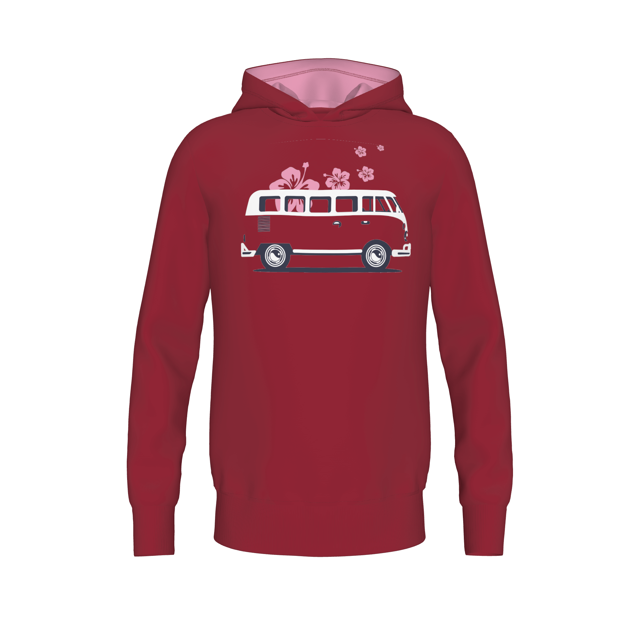 Tschörnie - Hooded Sweat Kids - darkred