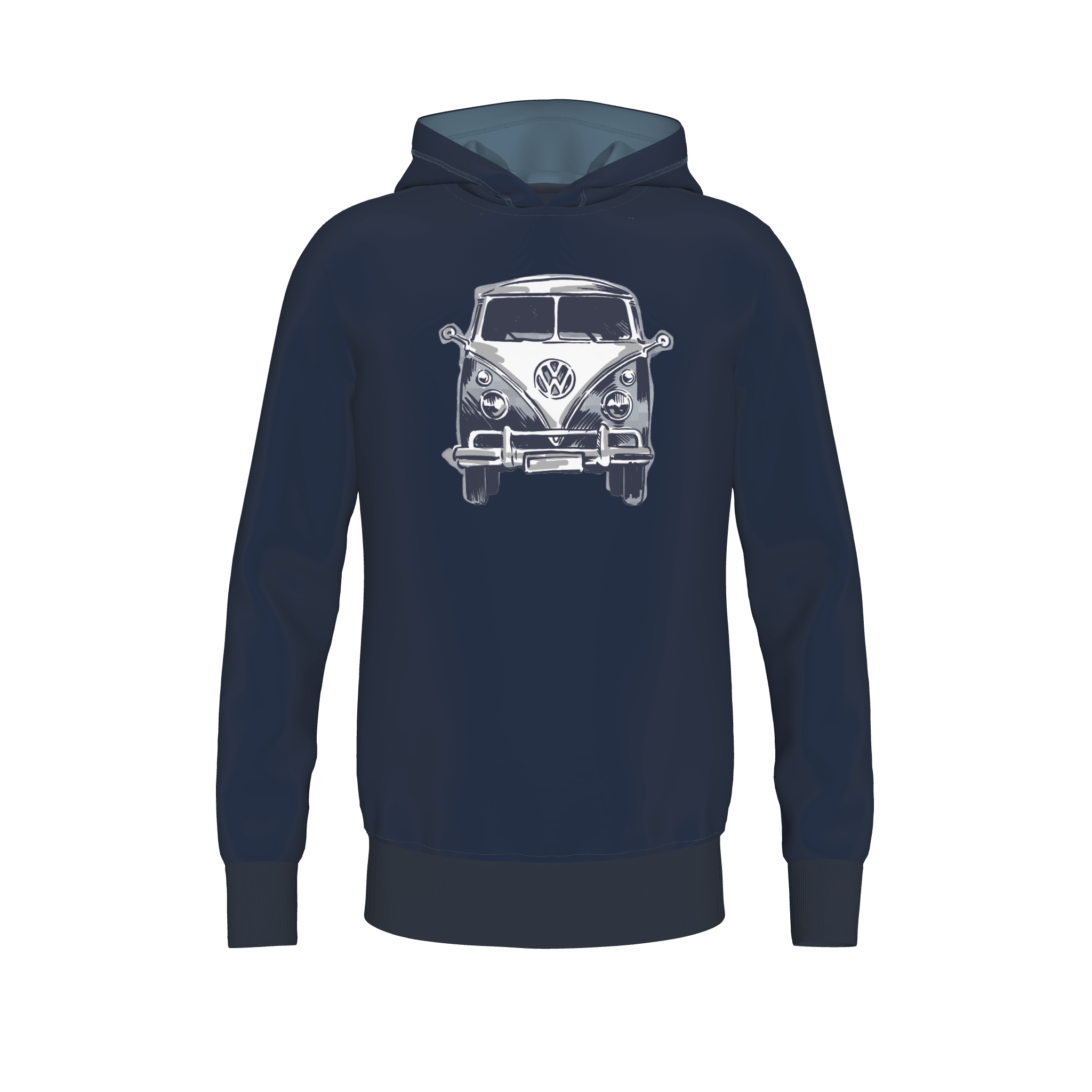 Highway - Hooded Sweat - darknavy