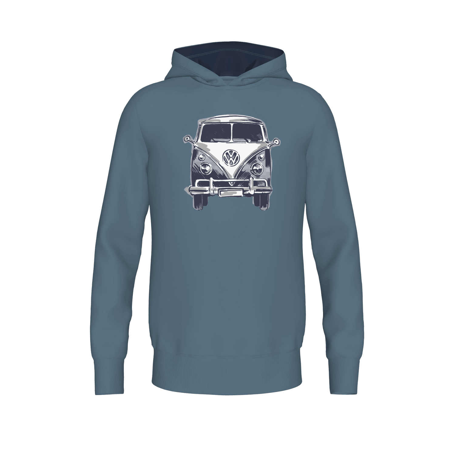 Highway - Hooded Sweat - bluegrey