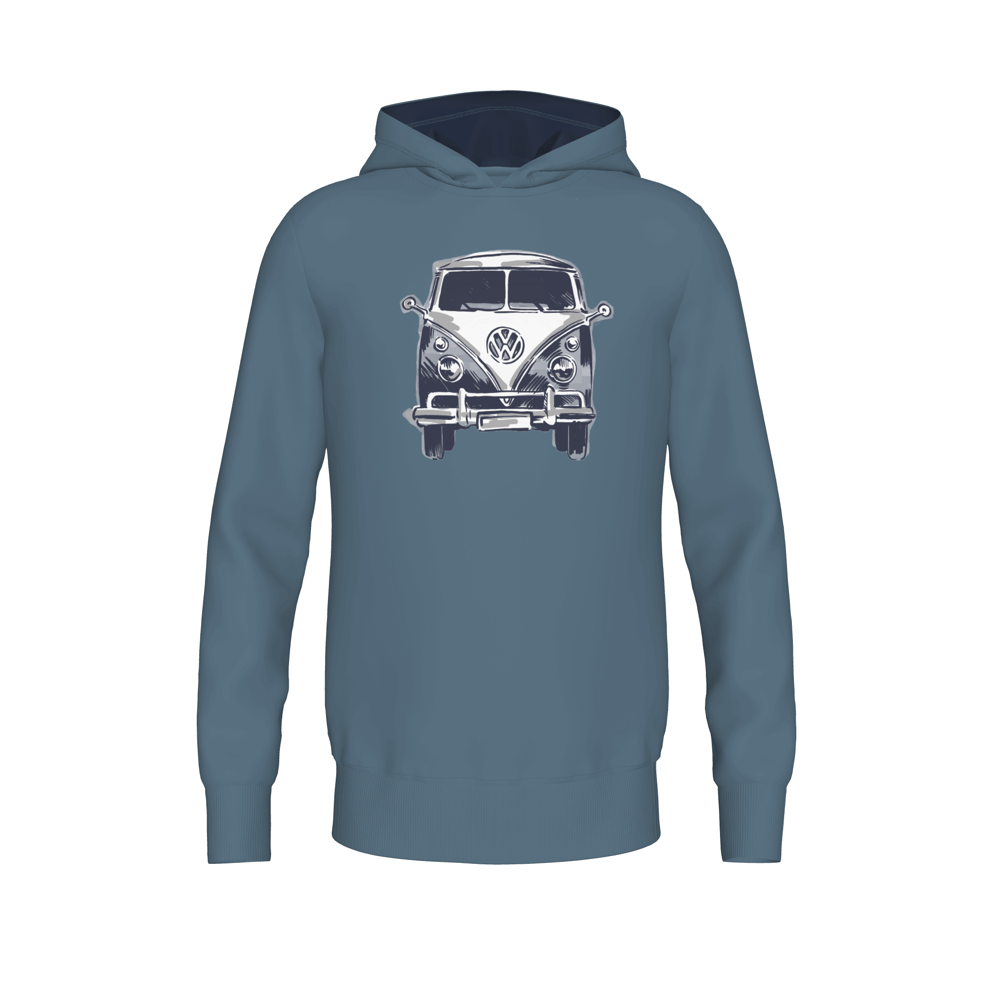 Highway - Hooded Sweat - bluegrey