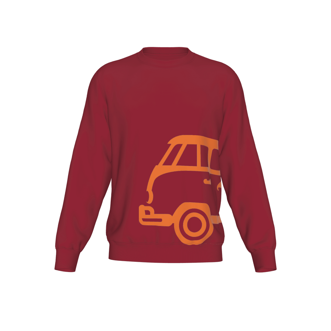 Big-Buss - Crew Neck Sweat Kids - darkred