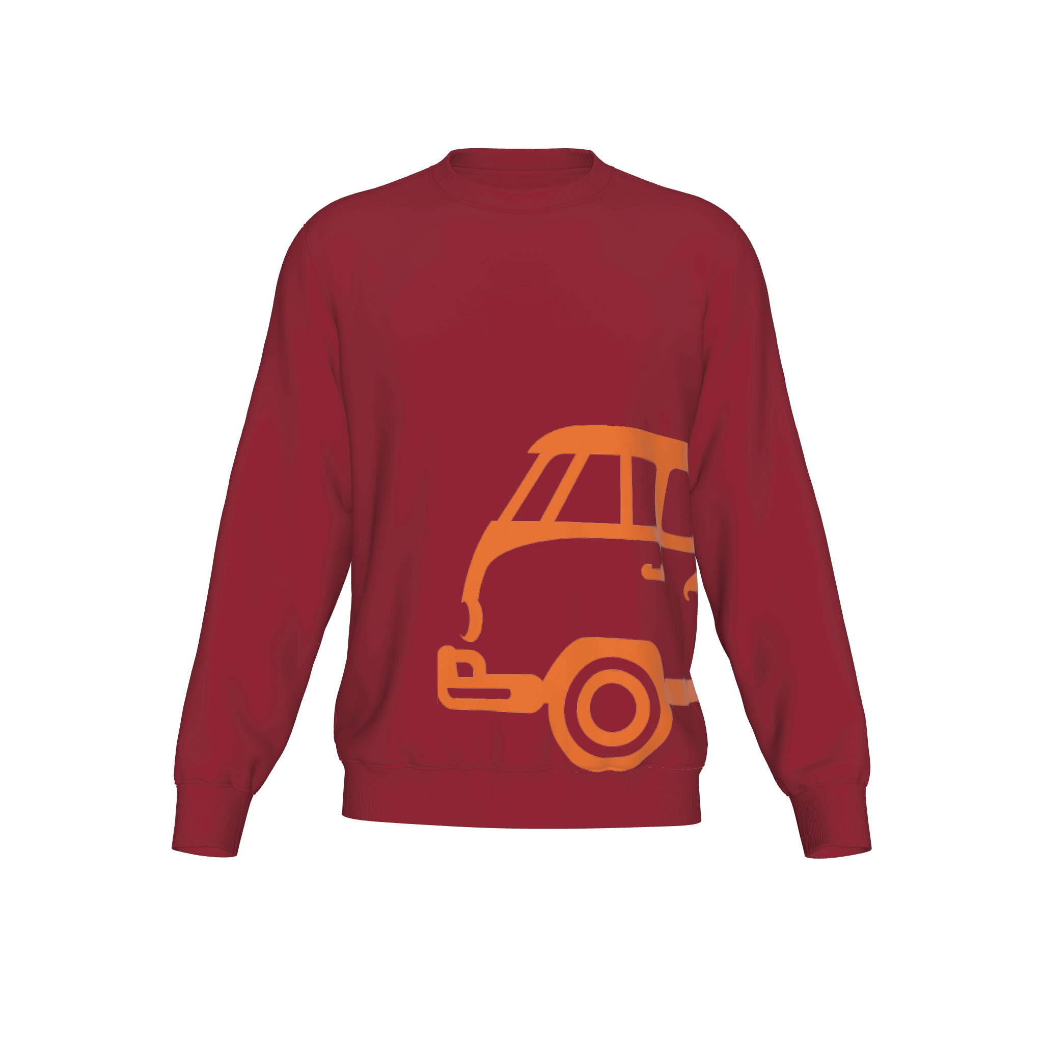 Big-Buss - Crew Neck Sweat Kids - darkred